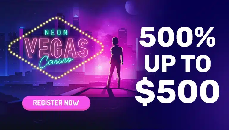 Bonus Kasino Neon Vegas